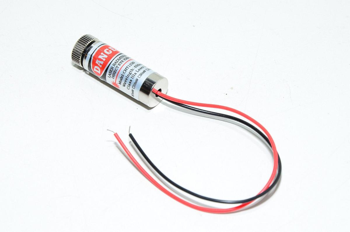 5mW 2,75VDC CHT1230 red line laser diode *new*